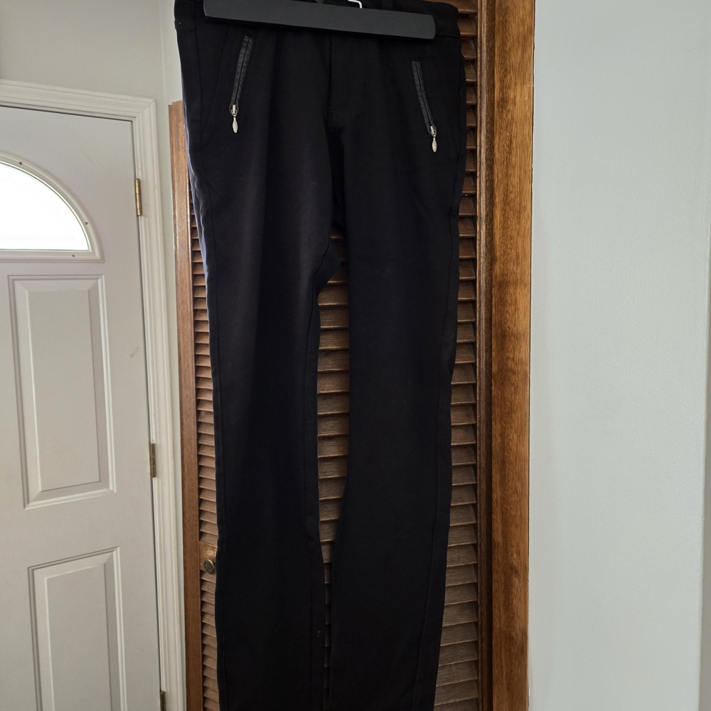 Liverpool Jeans Company Men's Sleek Black Dress Pants